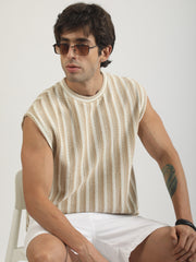 Desert Stripe Sleeveless T-Shirt