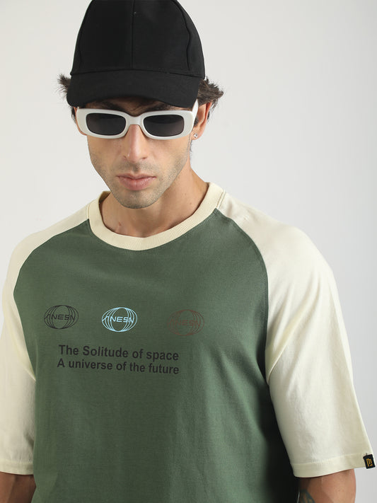 Ansen Hunter Green Half Sleeve T-Shirt