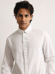 Oxford White Full Sleeve Shirt