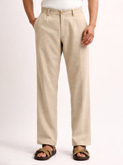 Turkish Linen Beige Trouser
