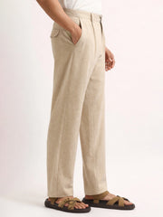 Turkish Linen Beige Trouser