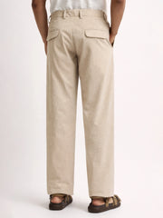 Turkish Linen Beige Trouser