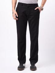 Madrad Linen Black Trouser