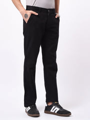 Madrad Linen Black Trouser