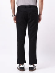 Madrad Linen Black Trouser