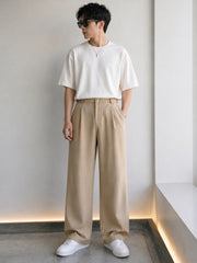Baggy Fit Khaki Modular Trouser