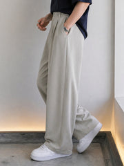 Baggy Fit Light Grey Modular Trouser