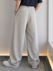 Baggy Fit Light Grey Modular Trouser