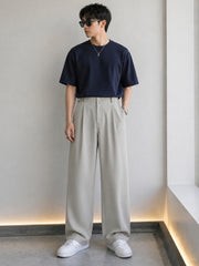 Baggy Fit Light Grey Modular Trouser