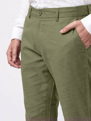Madrad Linen Olive Trouser