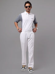 Madrad Linen White Trouser