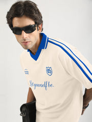 The Untold Cream Half Sleeve T-Shirt