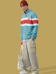 Official Berly Green High Neck Full Sleeve Sweatshirt