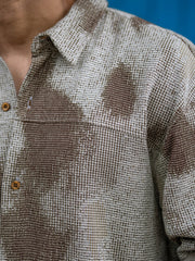 Shadow Play Brown Full Sleeve Shirt