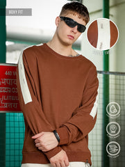 Unique Tape Brown Sweatshirt