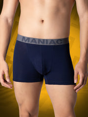 Cotton Navy Trunks