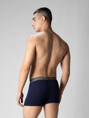 Cotton Navy Trunks
