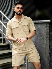 Boxgrid Beige Co-Ords