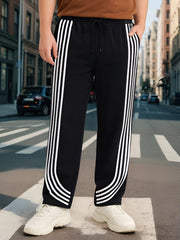 Baggy Fit Curved Tape Pant