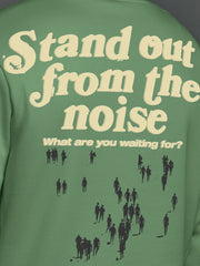 Noise Hunter Green Full Sleeve Sweatshirt