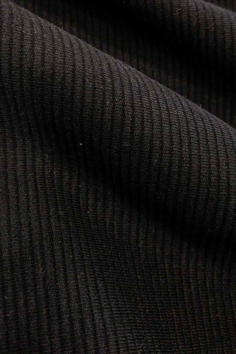 Cord Knit Textured Black Co-Ords