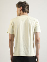 Sunset Day Cream Half Sleeve T-Shirt