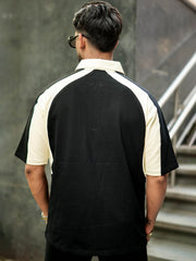 Speed Black Polo Half Sleeve T-Shirt