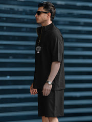 Detroit Black Co-Ords Set