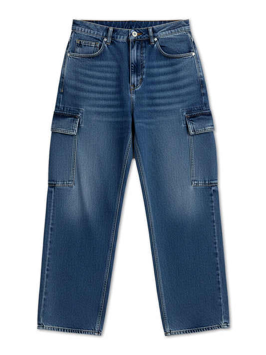 Baggy Deep Ocean Cargo Denim