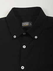 Soft Twill Black Full Sleeve Shirt