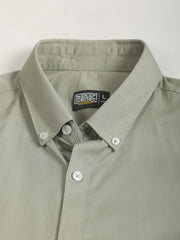 Soft Twill Mist Green Full Sleeve Shirt