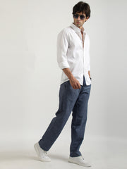 Soft Twill White Full Sleeve Shirt