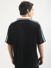 The Untold Black Half Sleeve T-Shirt