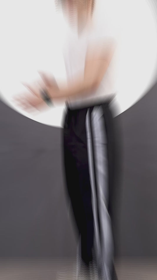 Twintrack Black Trackpant