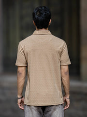 Frank Biscuit Half Sleeve Polo T-Shirt