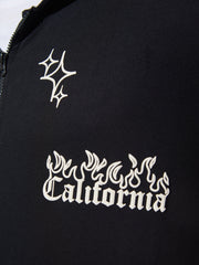 Califorina Black Full Sleeve Sweatshirt