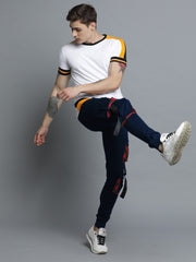 Double Navy Tape Pocket Cargo