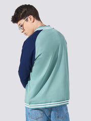 Official Berly Green Varsity Full Sleeve Jacket