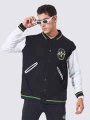 2008 Black White Full Sleeve Jacket