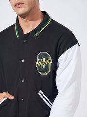 2008 Black White Full Sleeve Jacket