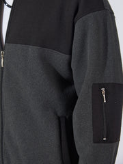Solid Black, Dark Grey Full Sleeve Shacket