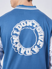 Denim Blue Don’t Full Sleeve Jacket