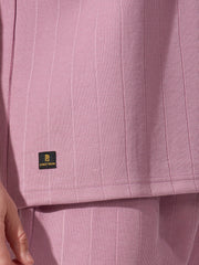 Brooklyn Lavender Half Sleeve Polo T-Shirt