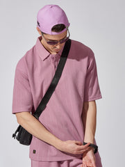 Brooklyn Lavender Half Sleeve Polo T-Shirt