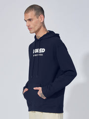 Bored Navy Full Sleeve Sweatshirt