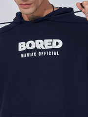 Bored Navy Full Sleeve Sweatshirt