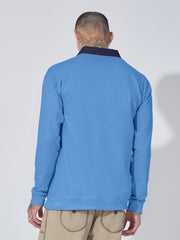 Harvard 06 Denim Blue Full Sleeve Sweatshirt