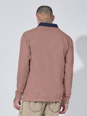 Harvard 06 Dusty Pink Full Sleeve Sweatshirt