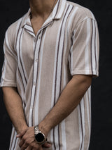 Striped Beige Shirt