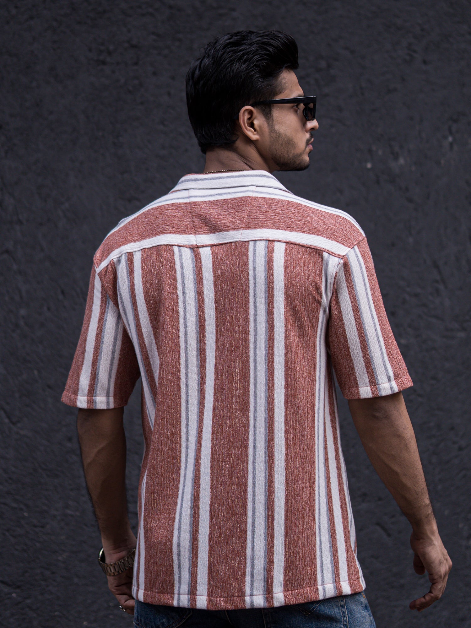 Striped Dark Onion Shirt